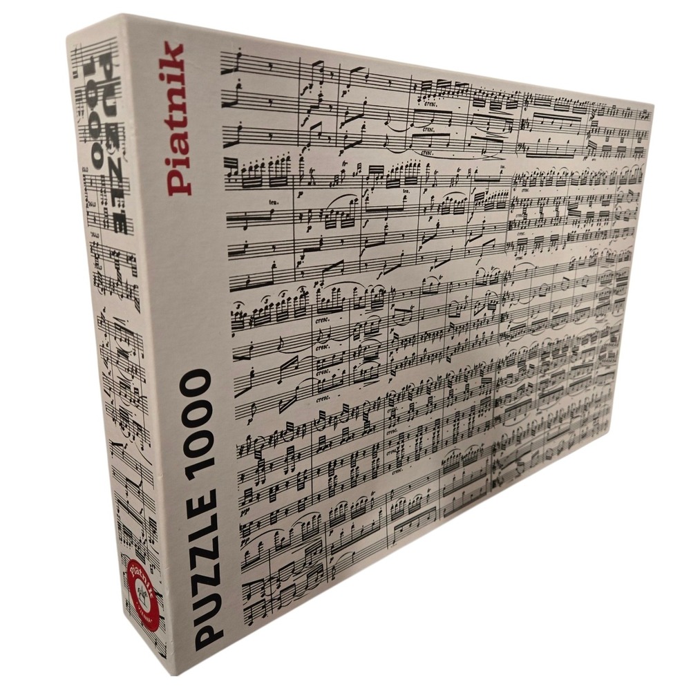 PIATNIK 1000 Piece Puzzle Classical Music‎ Score Sheet Edition